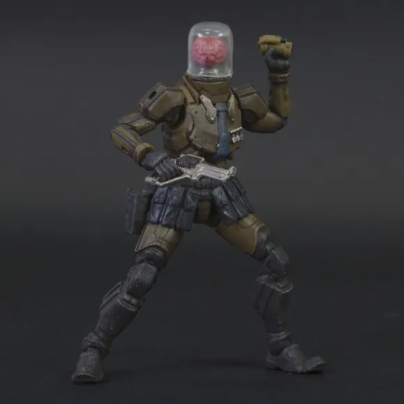 Acid Rain Reaction Figures W1 - Cortex Commander Marine