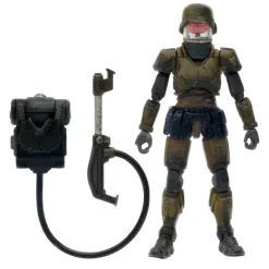 Acid Rain Reaction Figures W1 - Cortex Commander Flame Trooper Marine