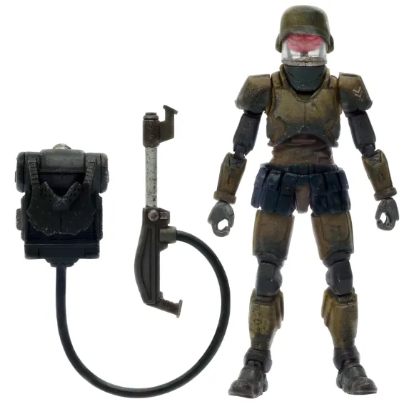 Acid Rain Reaction Figures W1 - Cortex Commander Flame Trooper Marine