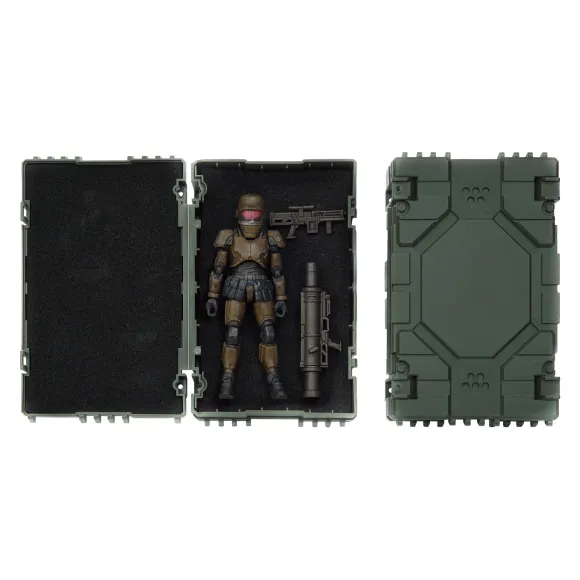 Acid Rain Reaction Figures W1 - Cortex Commander Flame Trooper Marine