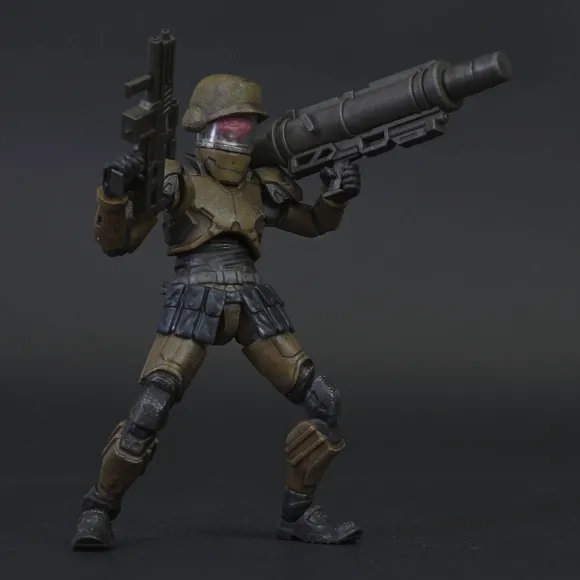 Acid Rain Reaction Figures W1 - Cortex Commander Infantry Marine