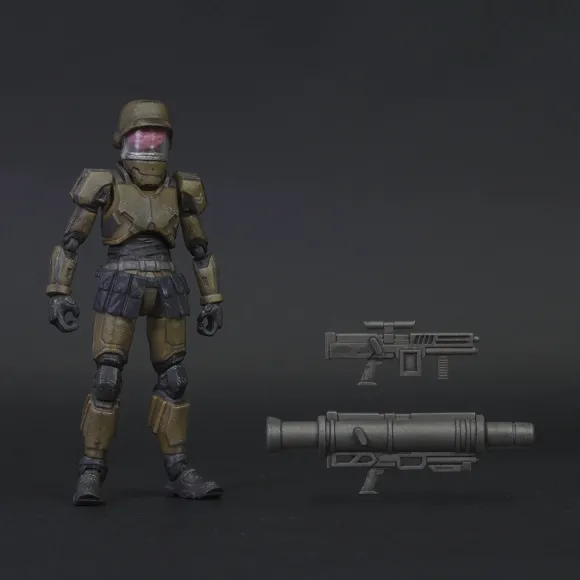 Acid Rain Reaction Figures W1 - Cortex Commander Infantry Marine