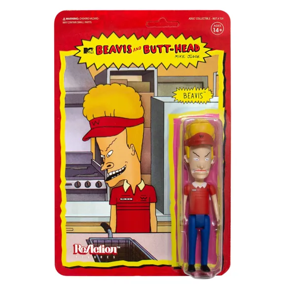 Beavis And Butt-Head Reaction Figure - Burger World Beavis