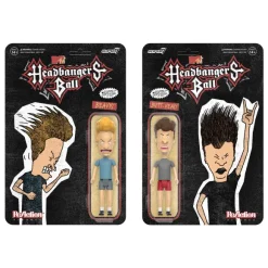 Beavis And Butt-Head Reaction Figure - Headbanger'S Ball Set Of 2
