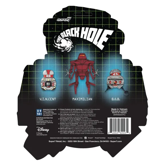 Black Hole Reaction Figures Wave 1 - B.O.B.