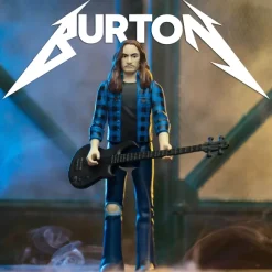 Cliff Burton Reaction Figures - Cliff Burton (Flannel Shirt)