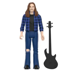 Cliff Burton Reaction Figures - Cliff Burton (Flannel Shirt)