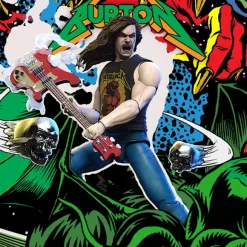 Cliff Burton Ultimates! Wave 02 - Cliff Burton (Superhero Poster)
