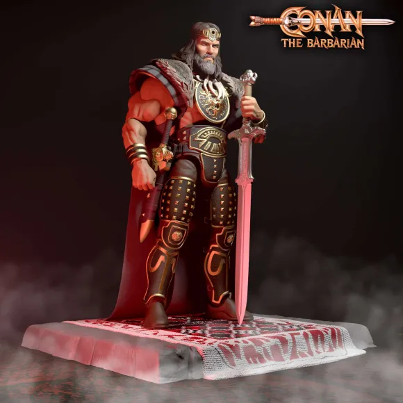Conan The Barbarian Ultimates! Wave 4 - King Conan And Throne