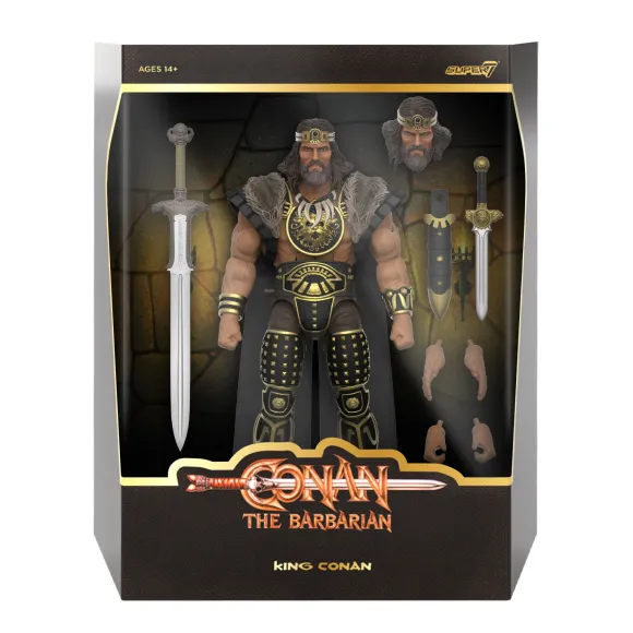 Conan The Barbarian Ultimates! Wave 4 - King Conan And Throne
