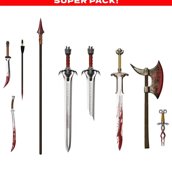 Conan The Barbarian Ultimates! Wave 5 - Battle Of The Mounds Set Of 4