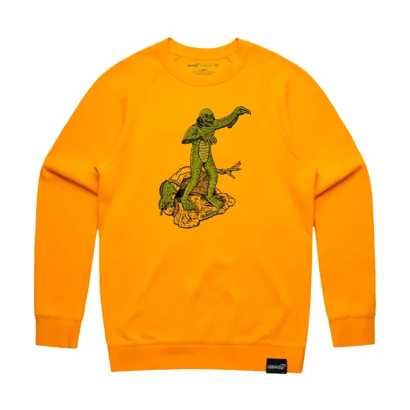 Creature Model Kit Crewneck Fleece Sweatshirt