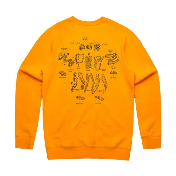 Creature Model Kit Crewneck Fleece Sweatshirt