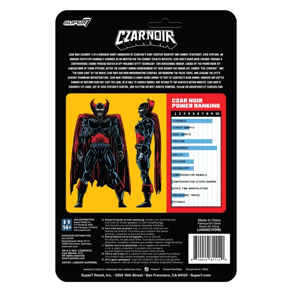 Czarface Reaction Figure - Czarface (Noir)