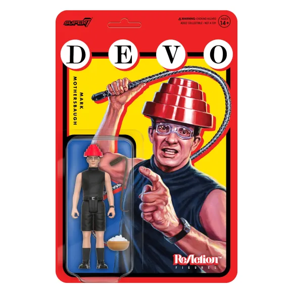 Devo Reaction Figure Wave 1 -Whip It Mark Mothersbaugh