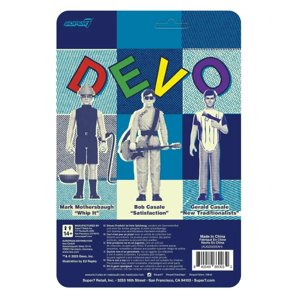 Devo Reaction Figures Wave 03 - Gerald Casale (New Traditionalists)