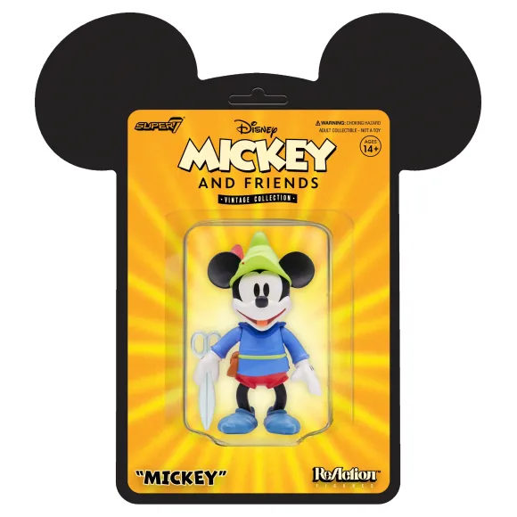 Disney Reaction Figures - Vintage Collection Wave 1 - Brave Little Tailor Mickey Mouse