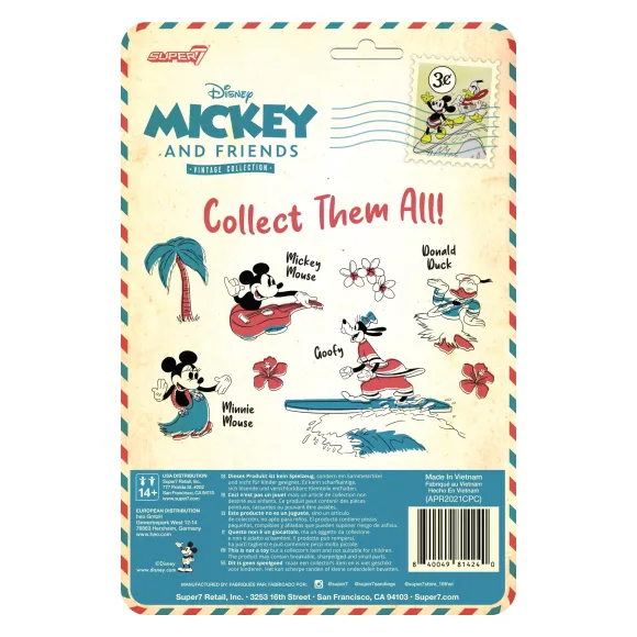 Disney Reaction Figures - Vintage Collection Wave 2 - Goofy (Hawaiian Holiday)