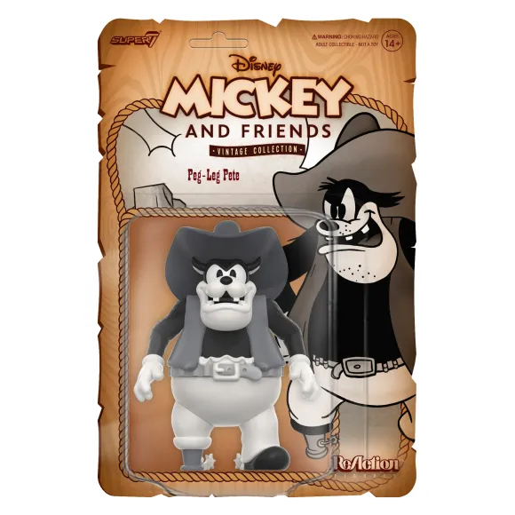 Disney Reaction Figures Wave 3 - Vintage Collection - Peg-Leg Pete