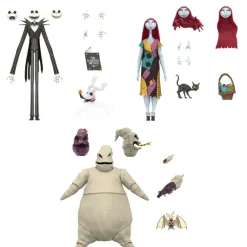 Disney Ultimates Wave 4 - Nightmare Before Christmas Set Of 3