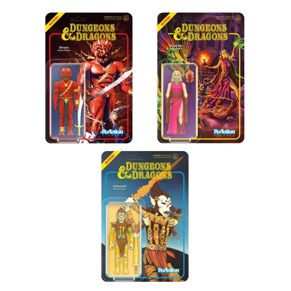 Dungeons & Dragons Reaction Figures Wave 1 - Set Of 3