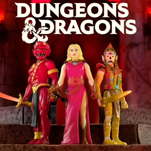 Dungeons & Dragons Reaction Figures Wave 1 - Set Of 3