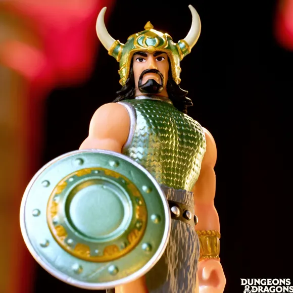 Dungeons And Dragons Reaction Figures Wave 03 - Formidable Fighter & Sacred Statue (Player'S Handbook)