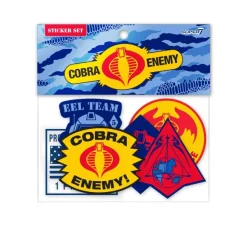 G.I. Joe - Cobra Die Cut Sticker Set With Header Card
