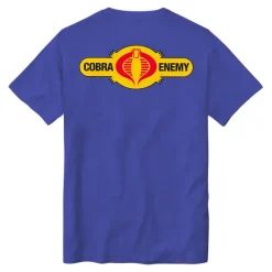 G.I. Joe Cobra Enemy T-Shirt - True Heather Blue