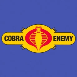 G.I. Joe Cobra Enemy T-Shirt - True Heather Blue