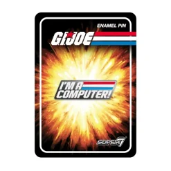 G.I. Joe Enamel Pin - I'M A Computer Psa