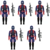 G.I. Joe Reaction Figures Cobra Mothership - 5Pk Add-On (Cobra Viper Gunner O-Ring)