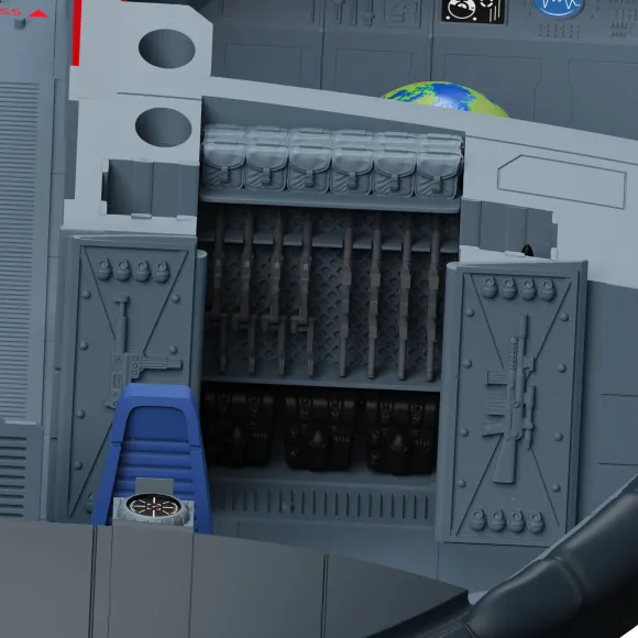 G.I. Joe Reaction Figures Cobra Mothership - Cobra Mothership