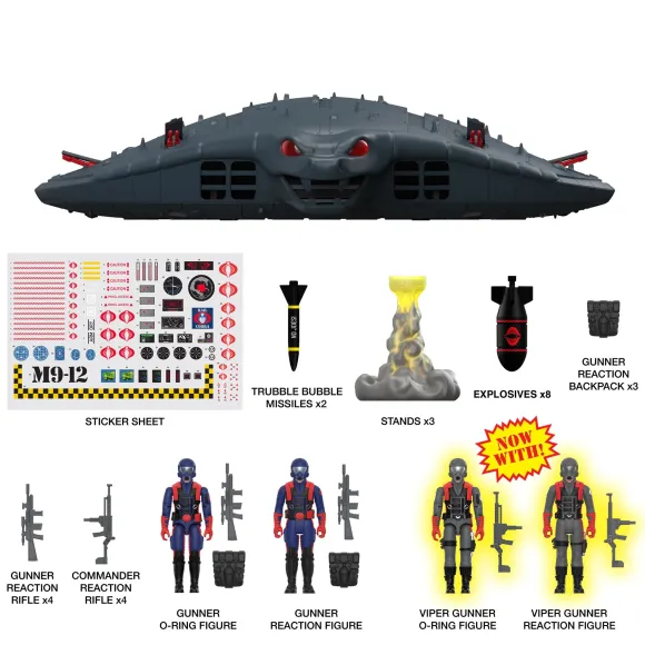 G.I. Joe Reaction Figures Cobra Mothership - Cobra Mothership