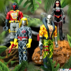 G.I. Joe Reaction Figures Wave 6 - Python Patrol (Set Of 4)
