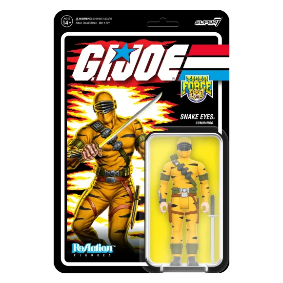 G.I. Joe Reaction Figures Wave 6 - Tiger Force Snake Eyes