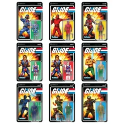 G.I. Joe Reaction Figures Wave 5 Set Of 9