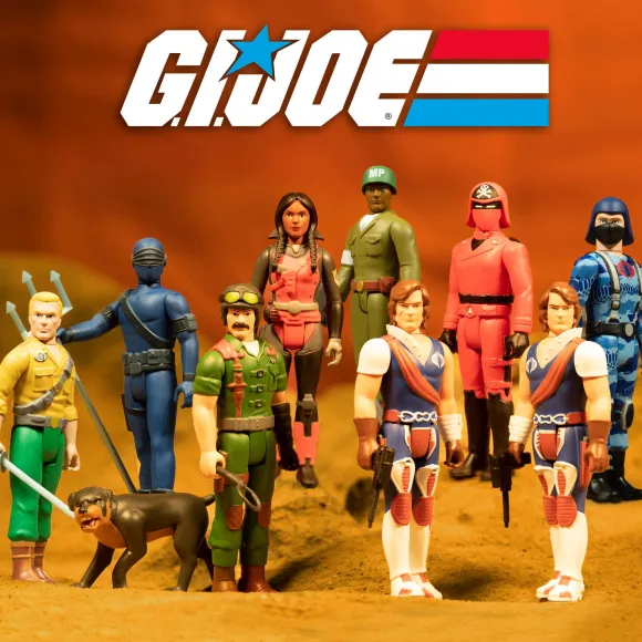 G.I. Joe Reaction Figures Wave 5 Set Of 9