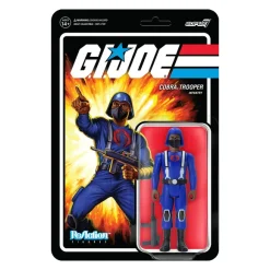 G.I. Joe Reaction Figures Wave 1 - Cobra Trooper Y-Back (Brown)