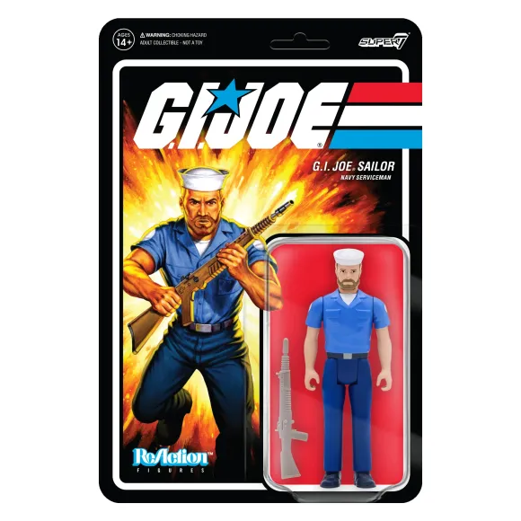 G.I. Joe Reaction Figures Wave 2 - Blueshirt Beard (Pink)