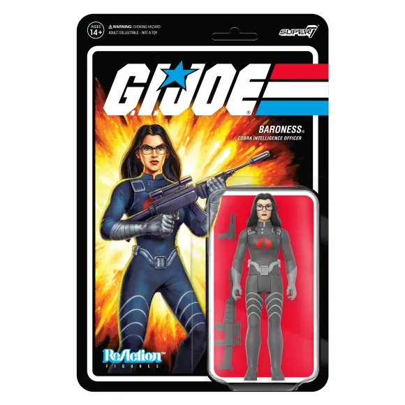 G.I. Joe Reaction Figures Wave 3 - Baroness (Cartoon V2)