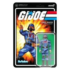 G.I. Joe Reaction Figures Wave 5 - Cobra Camo Soldier Laser Rifle V1 (Pink)