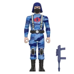G.I. Joe Reaction Figures Wave 5 - Cobra Camo Soldier Laser Rifle V1 (Pink)