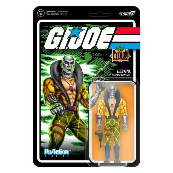 G.I. Joe Reaction Figures Wave 6 - Python Patrol Destro