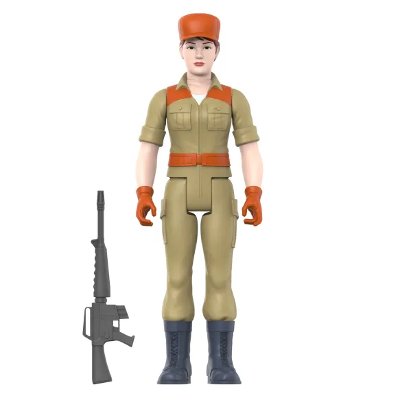 G.I. Joe Reaction Figures Wave 3 - Female Combat Engineer Ponytail Hair (Pink)