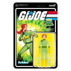 G.I. Joe Reaction Figures Wave 1B - Scarlett (Glow Patrol)