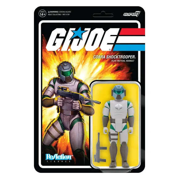 G.I. Joe Reaction Figures Wave 2 - Cobra Shocktrooper (Rifle B)