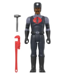 G.I. Joe Reaction Figures Wave 3 - Cobra Snakeling Factory Worker Mustache (Brown)