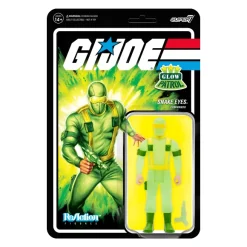 G.I. Joe Reaction Figures Wave 1B - Snake Eyes (Glow Patrol)