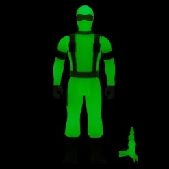 G.I. Joe Reaction Figures Wave 1B - Snake Eyes (Glow Patrol)
